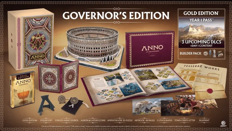 Anno 117 Pax Romana – Governor’s Edition Reveal Video by Cherry on Top — image 3